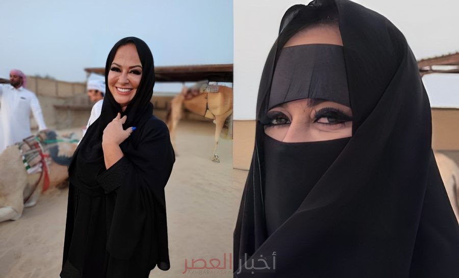 حساب ام نيمار على انستقرام يكشف حقيقة صورها بالبرقع في صحراء الرياض